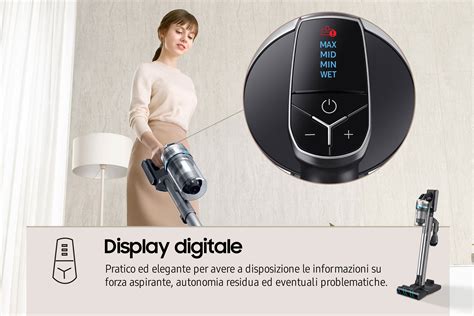 Indicatore di carica della batteria di un aspirapolvere senza fili