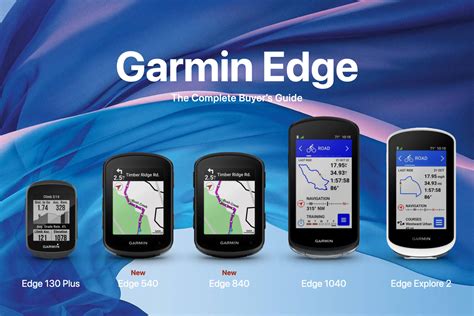 Garmin Edge series overview