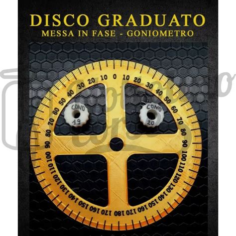 Disco graduato per regolazione anticipo Vespa