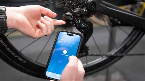 Shimano E-Tube app interface