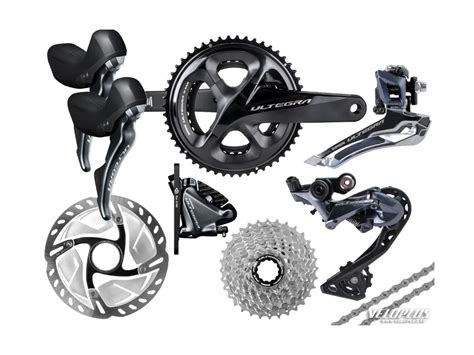 Shimano Ultegra R8000 groupset components