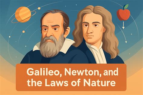 Incisione di Bruno Civolani con Galileo e Newton