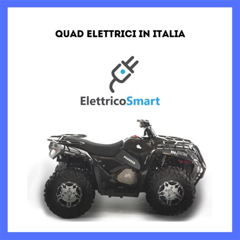 Quad elettrico Ecocharger in azione su un terreno sterrato