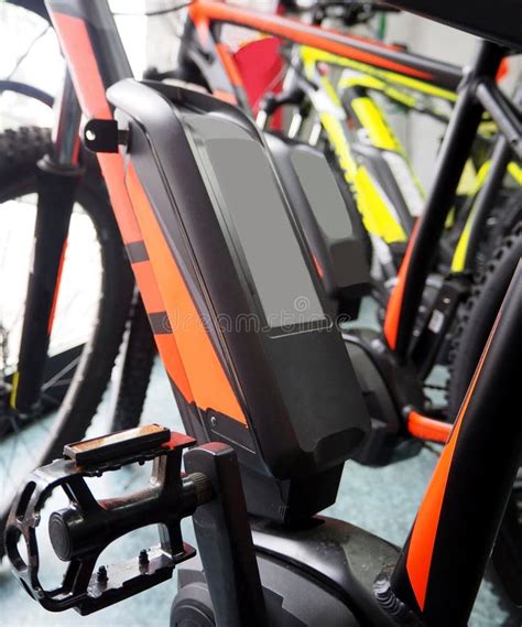 Dettaglio di una batteria per e-bike
