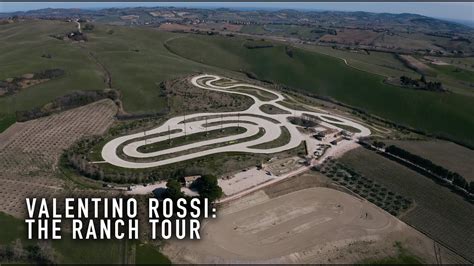 Vista aerea del Motor Ranch di Valentino Rossi