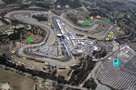 Vista aerea del Circuito de Jerez