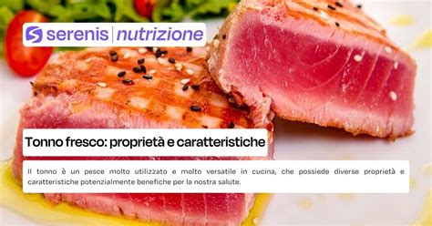 Infografica: Confronto nutrizionale tra tonno fresco e tonno in scatola