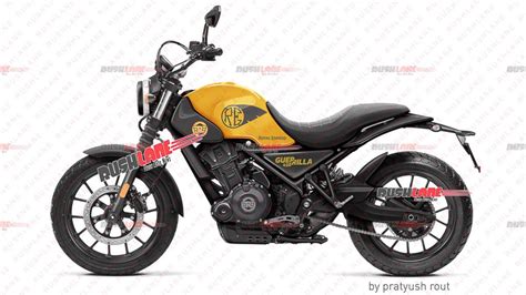 Royal Enfield Guerrilla 450 con accessori della linea Urban