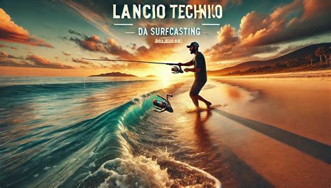 Schema di lancio nel surfcasting