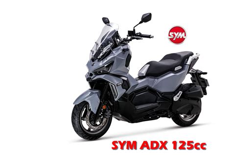 SYM ADX 125 dettaglio manubrio rialzato