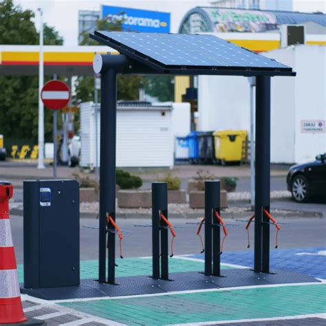 stazione di ricarica solare wireless GREEN S. per monopattini
