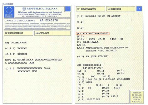 Codice ricambio auto