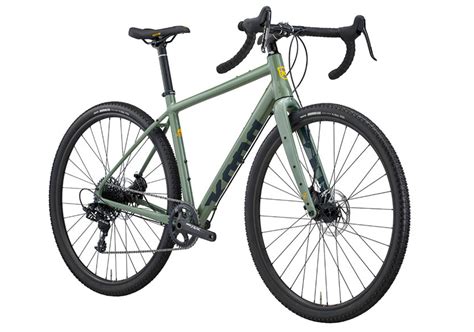 Pneumatici larghi su una bici gravel Kona