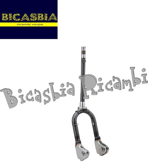 Forcella Lambretta LI dettaglio componenti