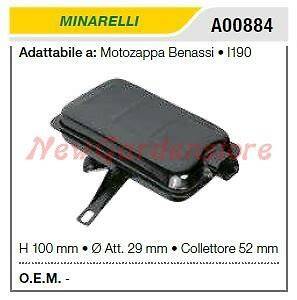 marmitta silenziatore Minarelli I190 compatibilità