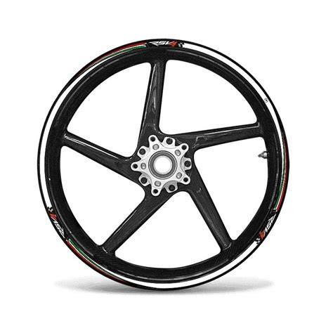 kit adesivi cerchi Aprilia esempio applicazione