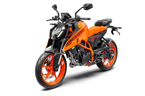 KTM 390 Duke in movimento