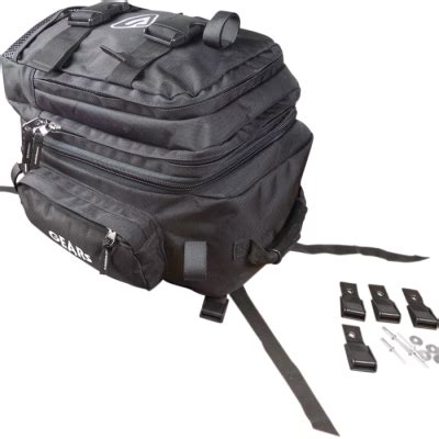 Borsa portapacchi BMW montata su una moto da turismo