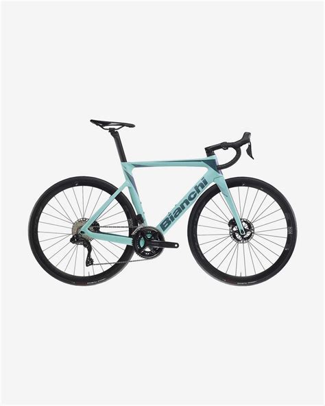 Biciclette Bianchi di alta gamma in esposizione