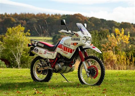 Yamaha XT600 Tenere con portapacchi anteriore