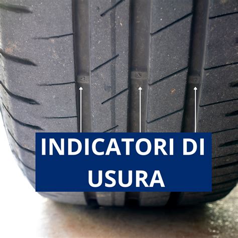 Schema usura pneumatici: spalle