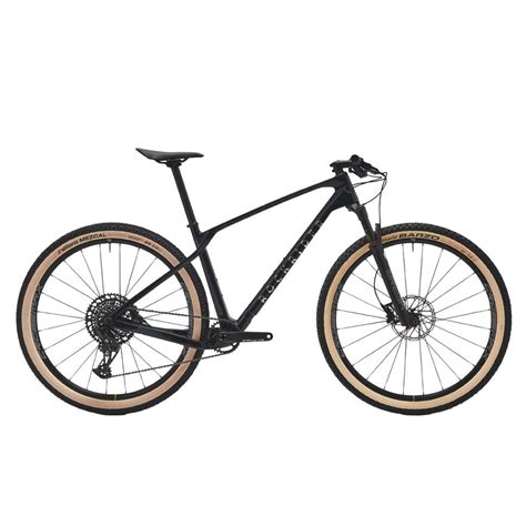 Vista laterale di una mountain bike da 29 pollici con cerchi DT Swiss personalizzati