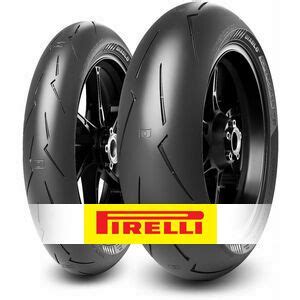 Schema del battistrada del Pirelli Diablo Supercorsa con indicazione delle mescole