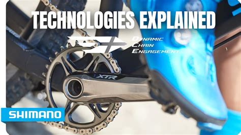 Diagramma della tecnologia Shimano Dynamic Chain Engagement+