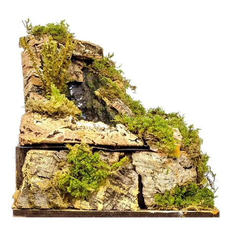 Vaschetta per presepe con effetto lago