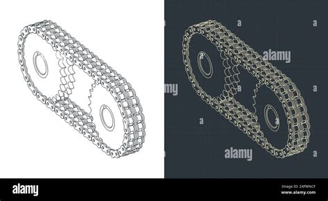 Schema di trasmissione a catena di uno scooter