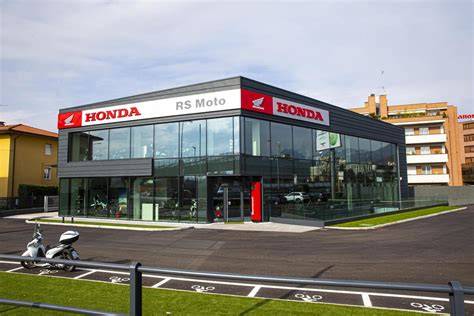 Immagine di una gamma Honda presso una concessionaria