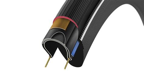 Struttura pneumatico Vittoria Corsa N.EXT con carcassa in nylon