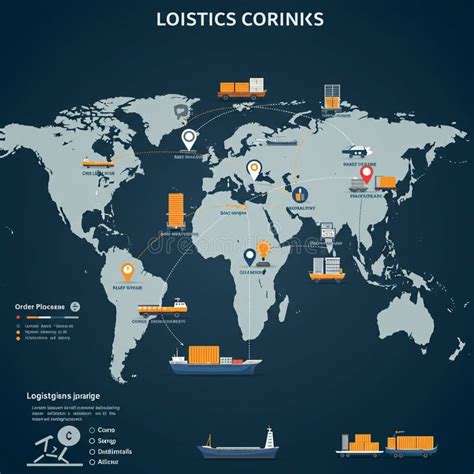 Mappa che illustra le rotte di spedizione internazionali da e verso l'Europa