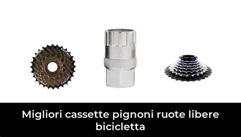 Schema di una cassetta pignoni per bicicletta
