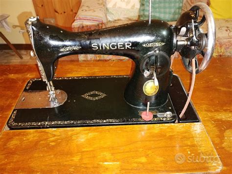 Pubblicità d'epoca di macchine da cucire Singer