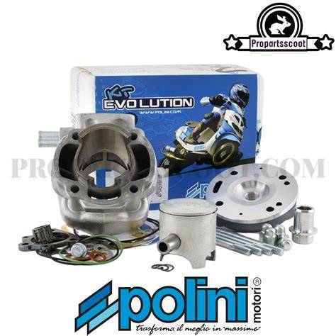 grafico confronto kit 70cc polini base dr evo