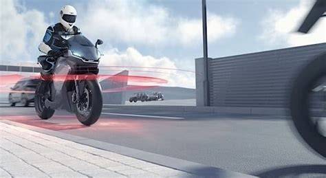 radar anteriore moto con onde