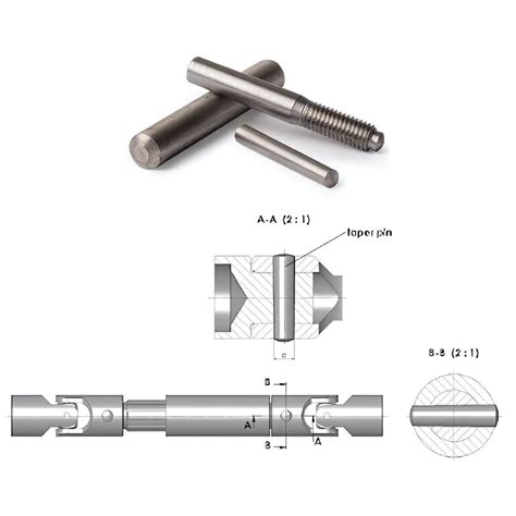 Dettaglio del perno che si inserisce nel mozzo del monobraccio