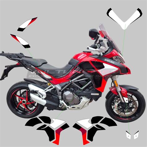 Adesivi prespaziati per Ducati Multistrada