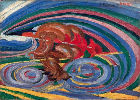 Motociclista di Gerardo Dottori