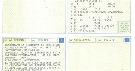 Targhetta del numero di telaio di un Piaggio Ape