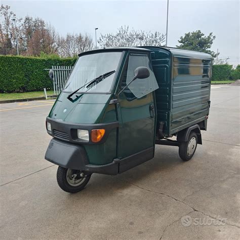 Piaggio Ape con cassone lungo