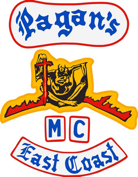 Simbolo e patch dei Pagans MC