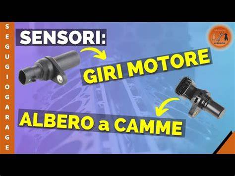 schema sincronismo sensori camme e rpm