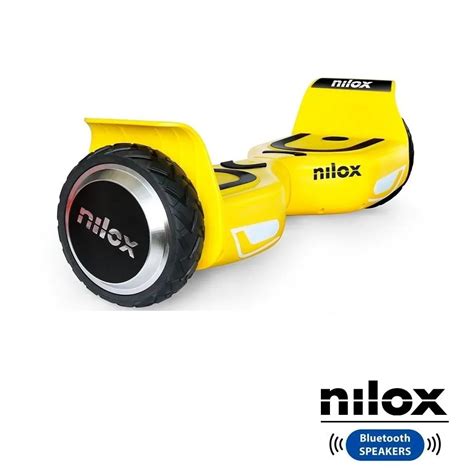 hoverboard Nilox DOC grafico dimensioni e ruote