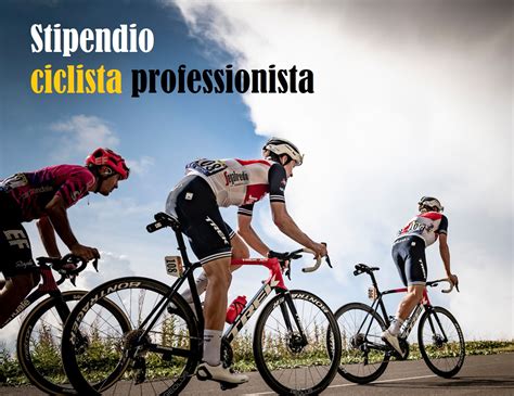 Ciclista professionista in azione