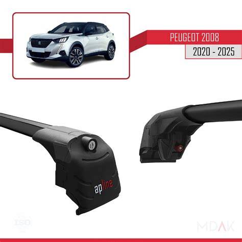 barre portatutto alluminio per Peugeot 107 2005-2013