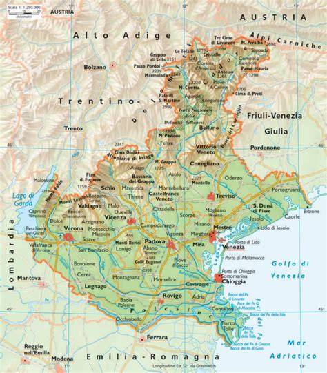 Gare strada Veneto mappa località Venete