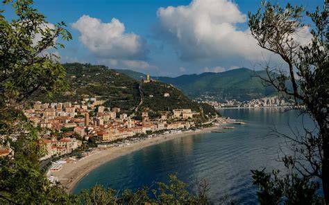 panoramiche viste mare trail Finale Ligure