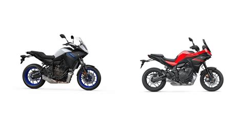 grafico confronto MT-07 e Tracer 700